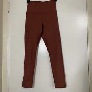 Girlfriend Collective Mauve Earth compressive high rise Leggings size XS